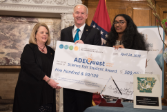 2018 Arkansas Quest Science Award Winner