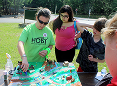 Students learn about stormwater pollution at Make A Splash