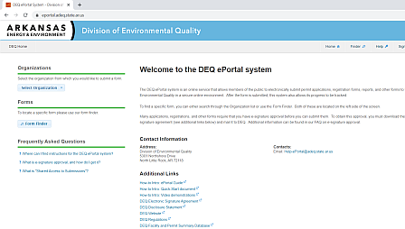 ePortal Home Page