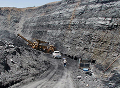 Coal Mining using the auger method of mining
