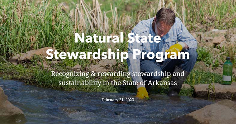 View the Natural State Stewardship Program StoryMap