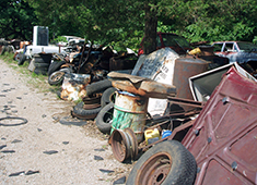 Salvage Yard debris