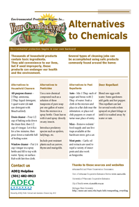 Alternatives to Chemicals