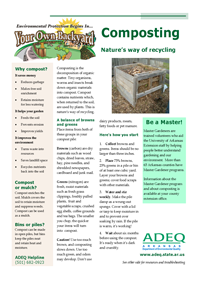 Composting - Nature's Way of Recycling