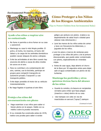 Tips to Protect Children (Spanish)